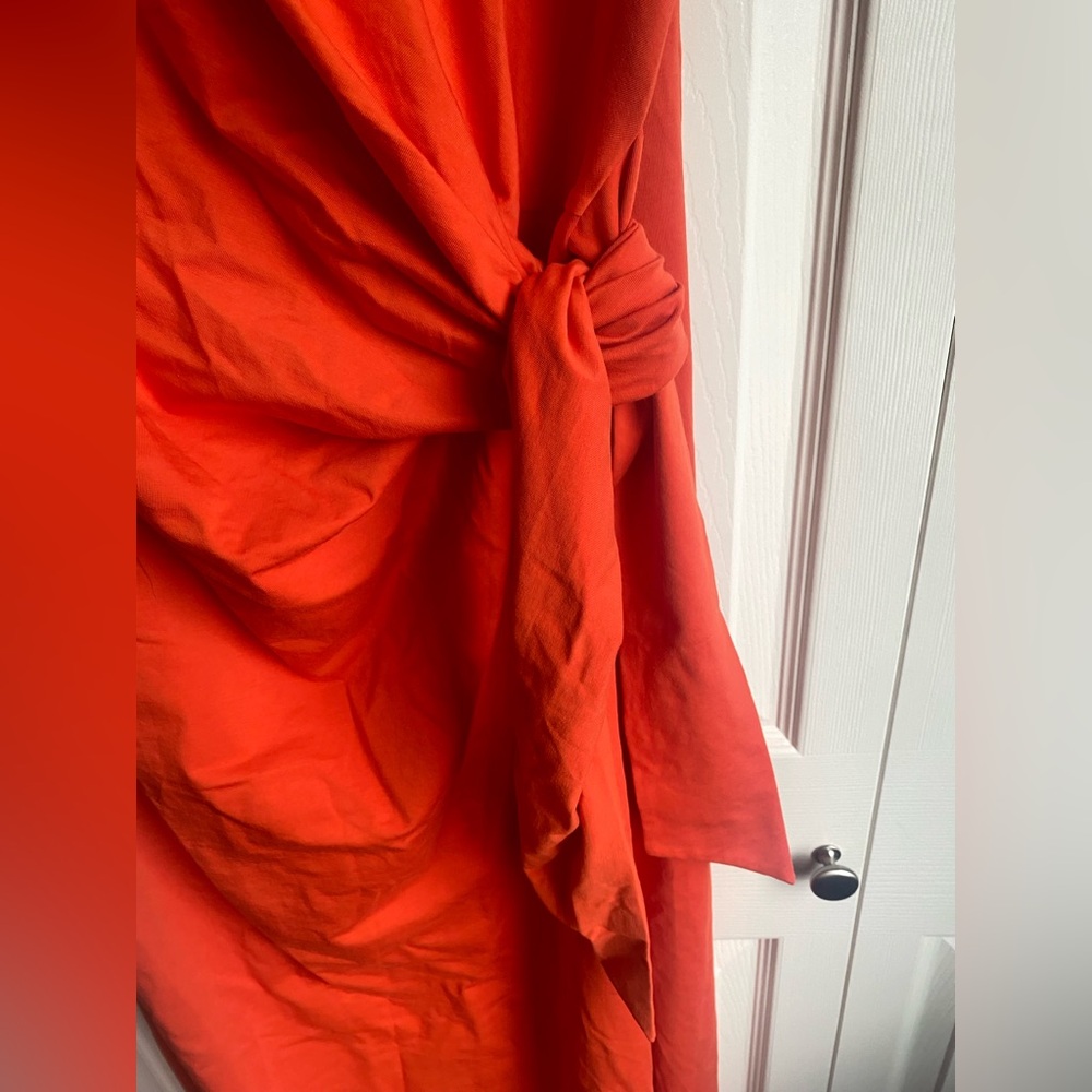 Sézane Pippa Knot-Waist Short Sleeve Dress - Picture 7 of 12